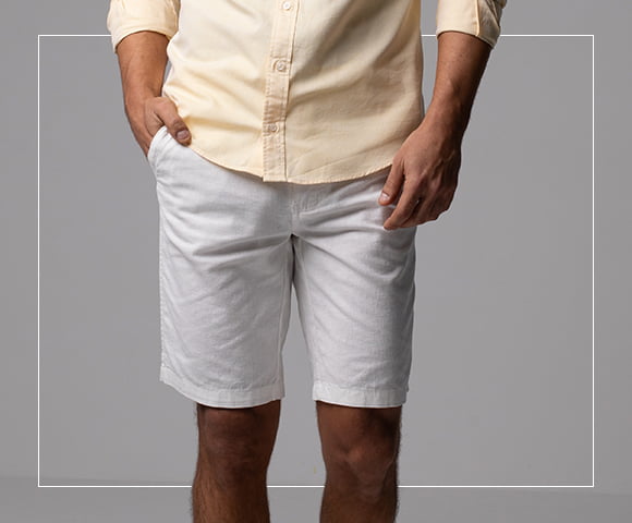 Encontre o estilo perfeito entre bermuda ou short com a Brooksfield!